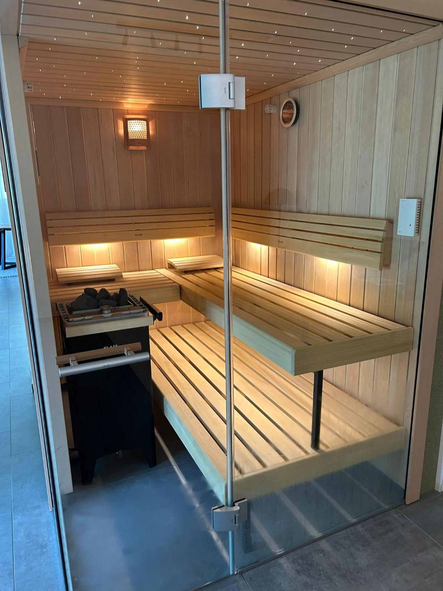 The Forest Retreat- Luxurioese Ferienwohnung Mit Privater Sauna Wermelskirchen Esterno foto